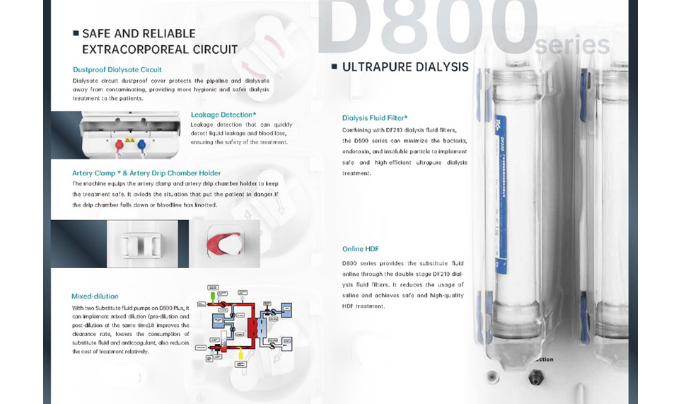 D800 Dialysis Machine