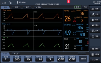 V3 Breathing Machine In Icu