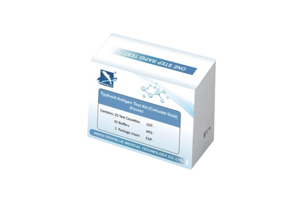 Typhoid Antigen Test Kit (Colloidal Gold)